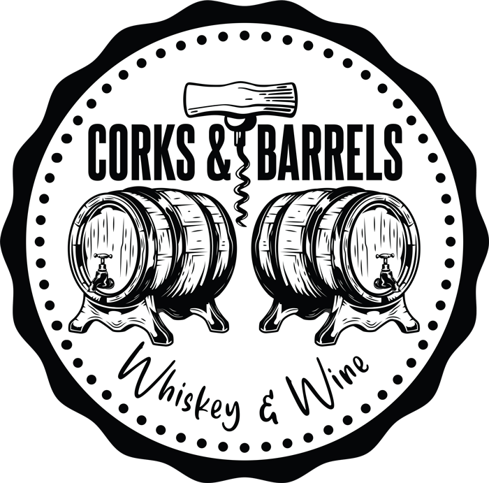 Corks & Barrels Logo
